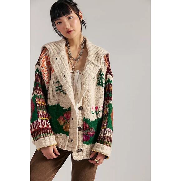 Free people Sweaters - Free People Wonderland SoftSpun Cardigan New XL Extra Large